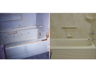 Before And After Bathroom Upgrade
