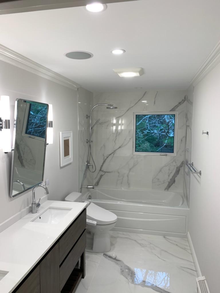White Marble Bathroom